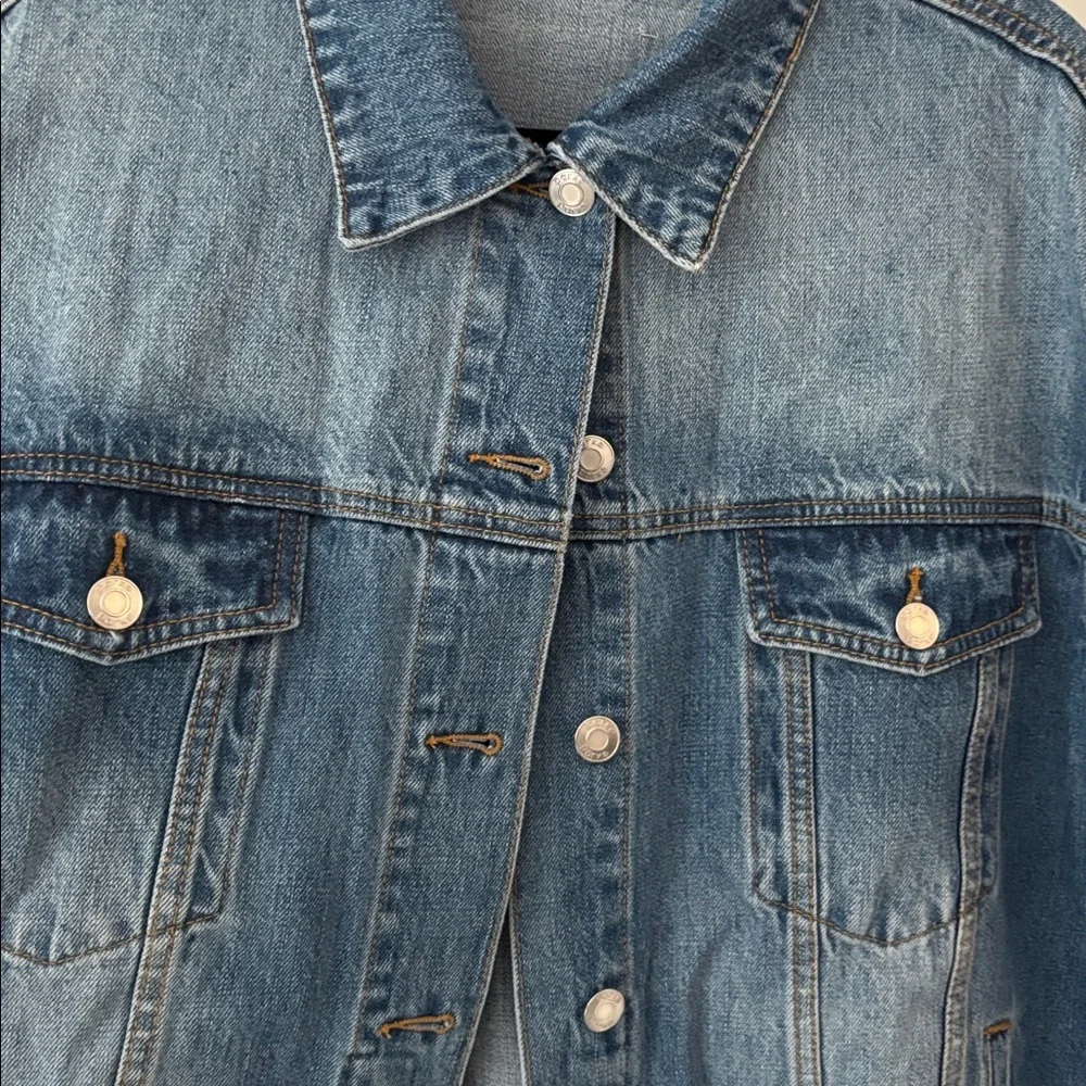 Parke Blue Denim Jean Jacket - Picture 6 of 9